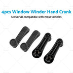 Set of 4 Universal Manual Window Cranks for Car Truck SUV