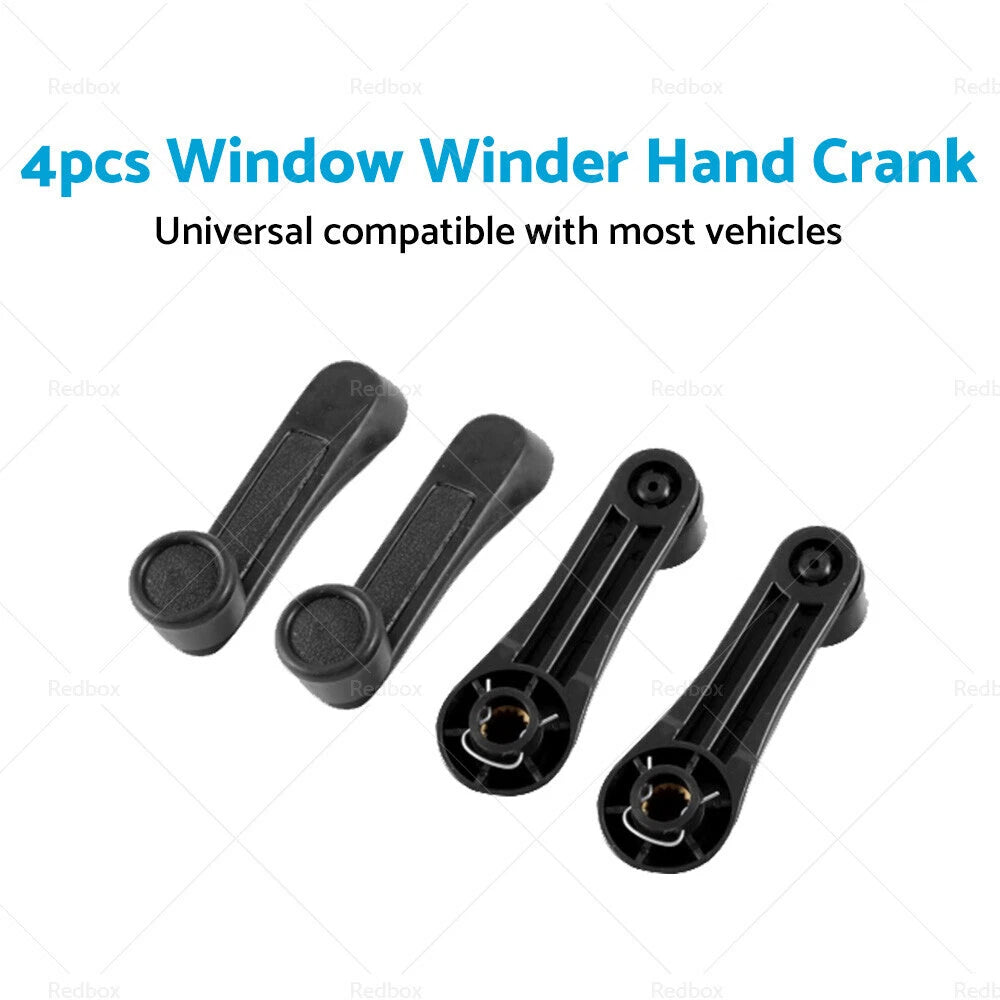 Set of 4 Universal Manual Window Cranks for Car Truck SUV