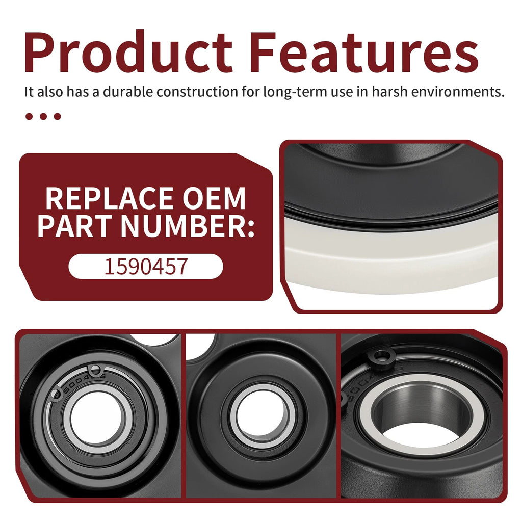 2X Plain Wheel Assembly for Polaris Titan 800 SP XC Adventure (2018–2020)