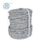 Braided Rope 5/8" x 200' for Heavy-Duty Use (Black & White)