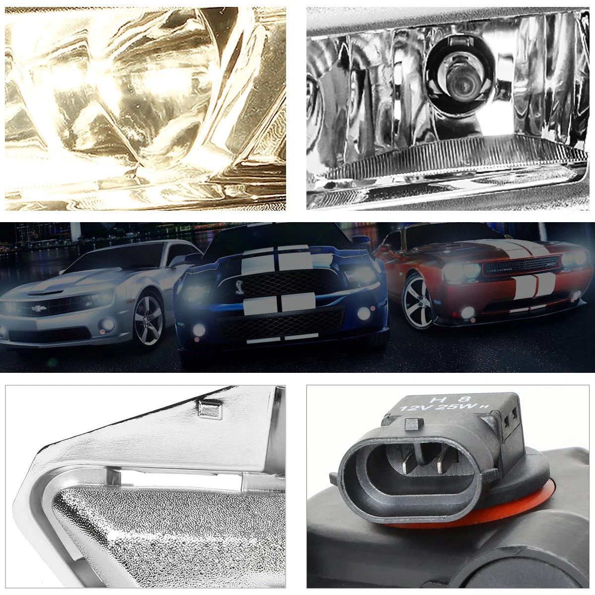 3D LED Bar Tail Lights for VW Golf Hatchback (2010–2014)