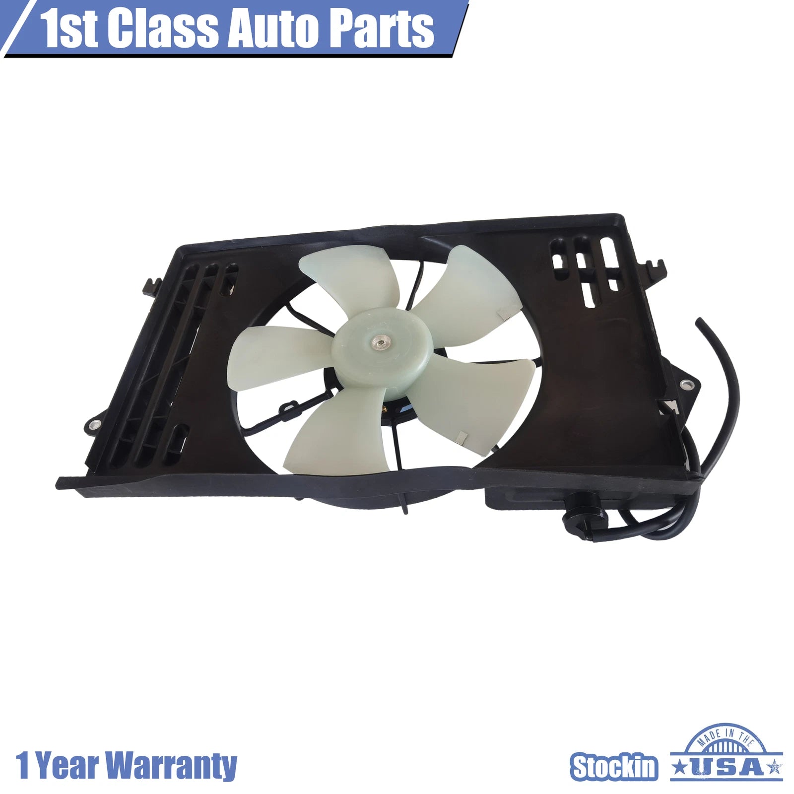 Radiator Cooling Fan Assembly for Toyota Matrix Corolla Pontiac Vibe (2003–2013)