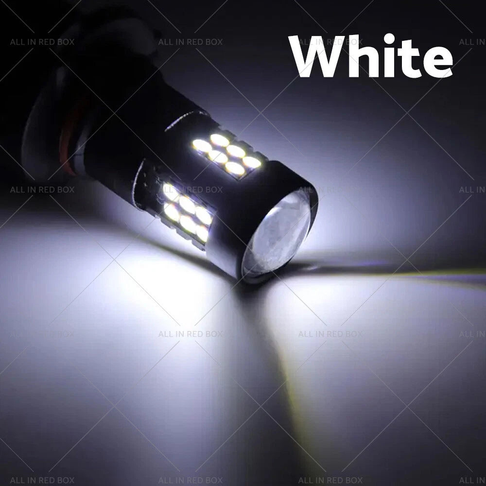 2X 9006 HB4 LED Fog Light Bulbs 6000K White 3030 21 SMD for