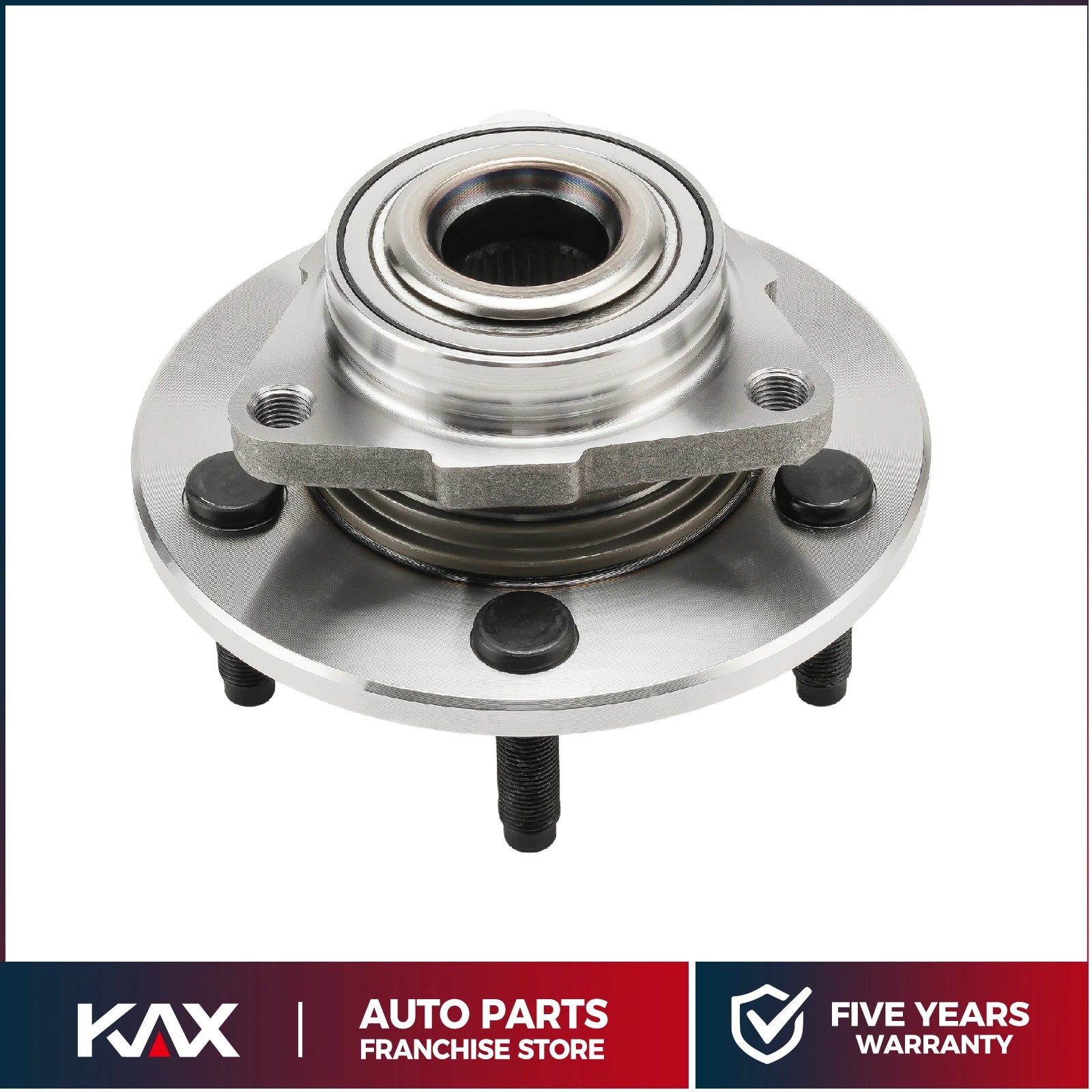 Front Wheel Bearing & Hub for Dodge Ram 1500 (2002–2008) 5 Lug Models