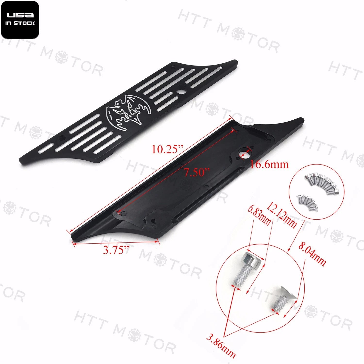 CNC Billet Aluminum Saddlebag Latch Cover for Harley Touring (1993–2013)