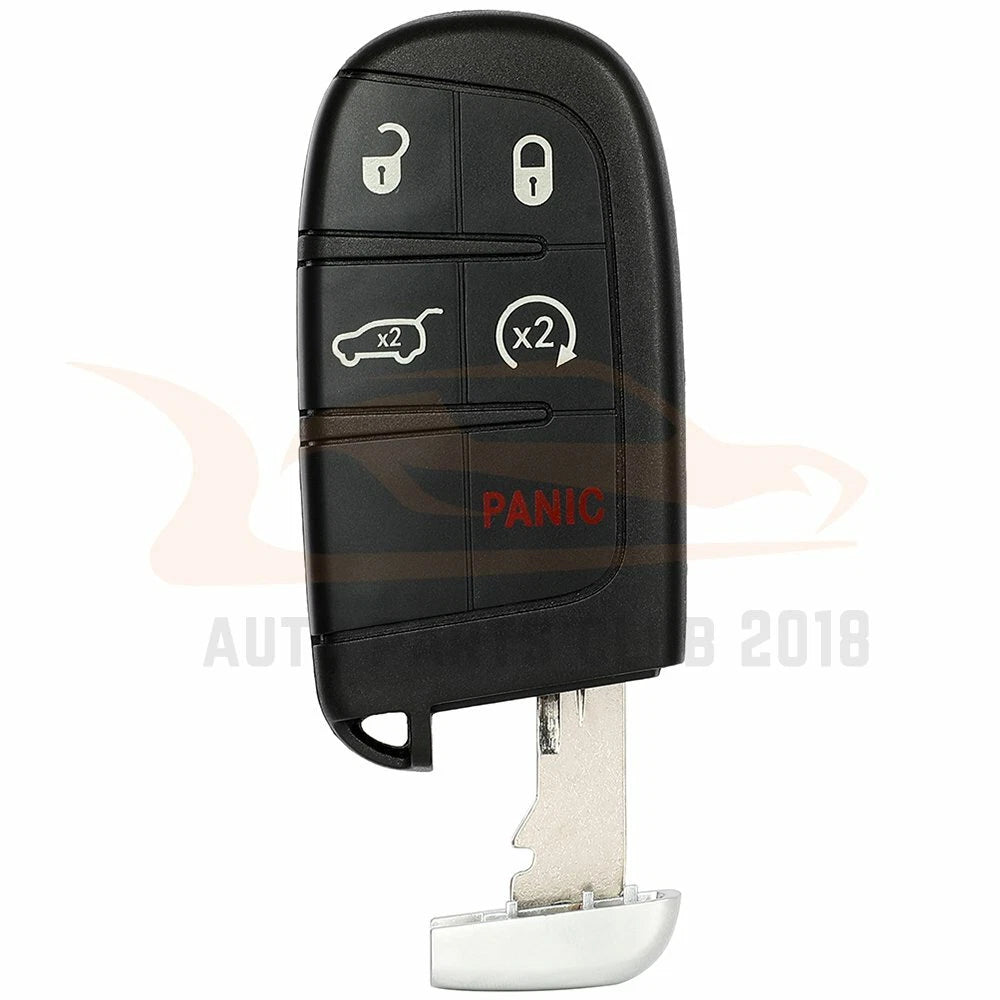 Keyless Key Fob Remote Case Shell for Jeep Grand Cherokee (2015-2021)