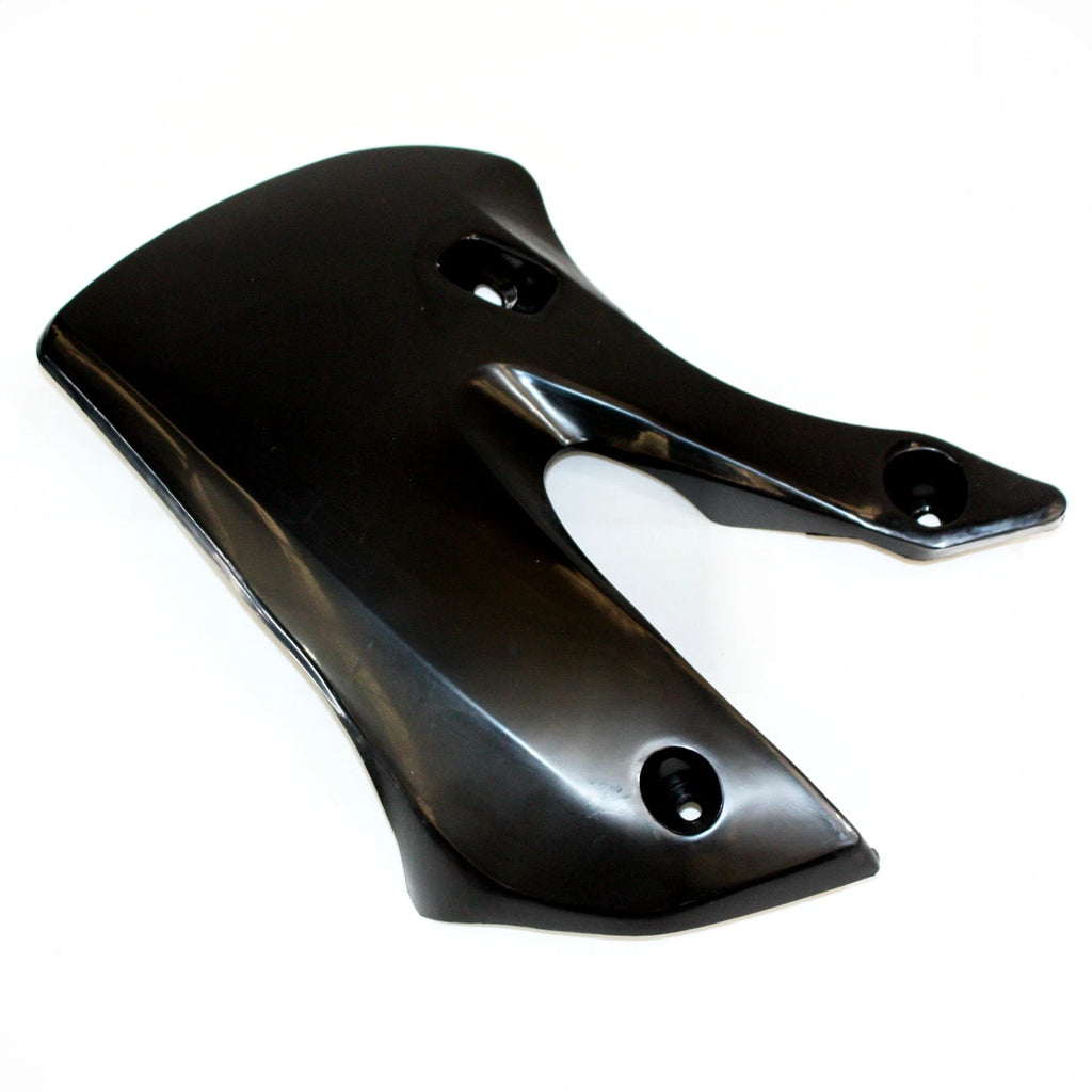 Right Side Fender Guard for KLX110 Style PIT Trail Dirt Bike (Black Plastic)