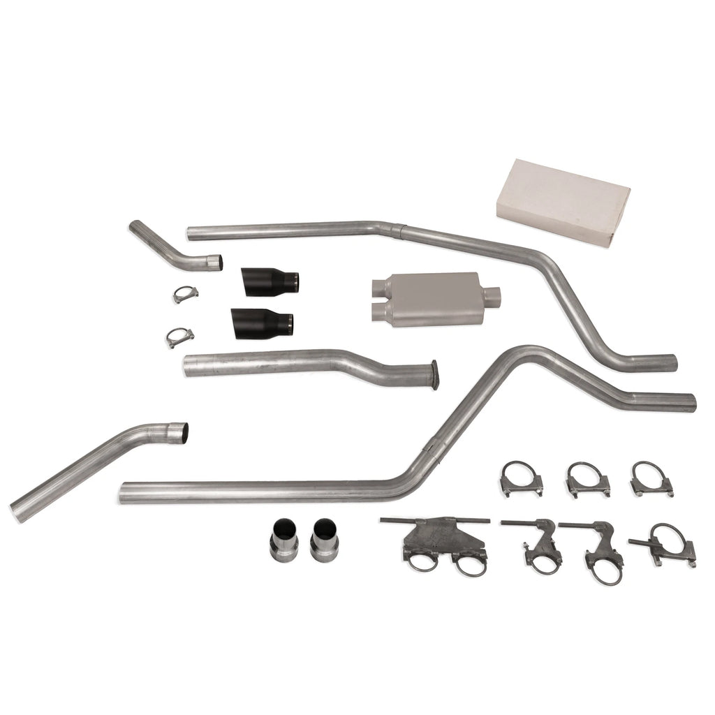 Dual Exhaust Kit for Dodge Ram 1500 (2019–2025) 3" 2 Chamber Muffler