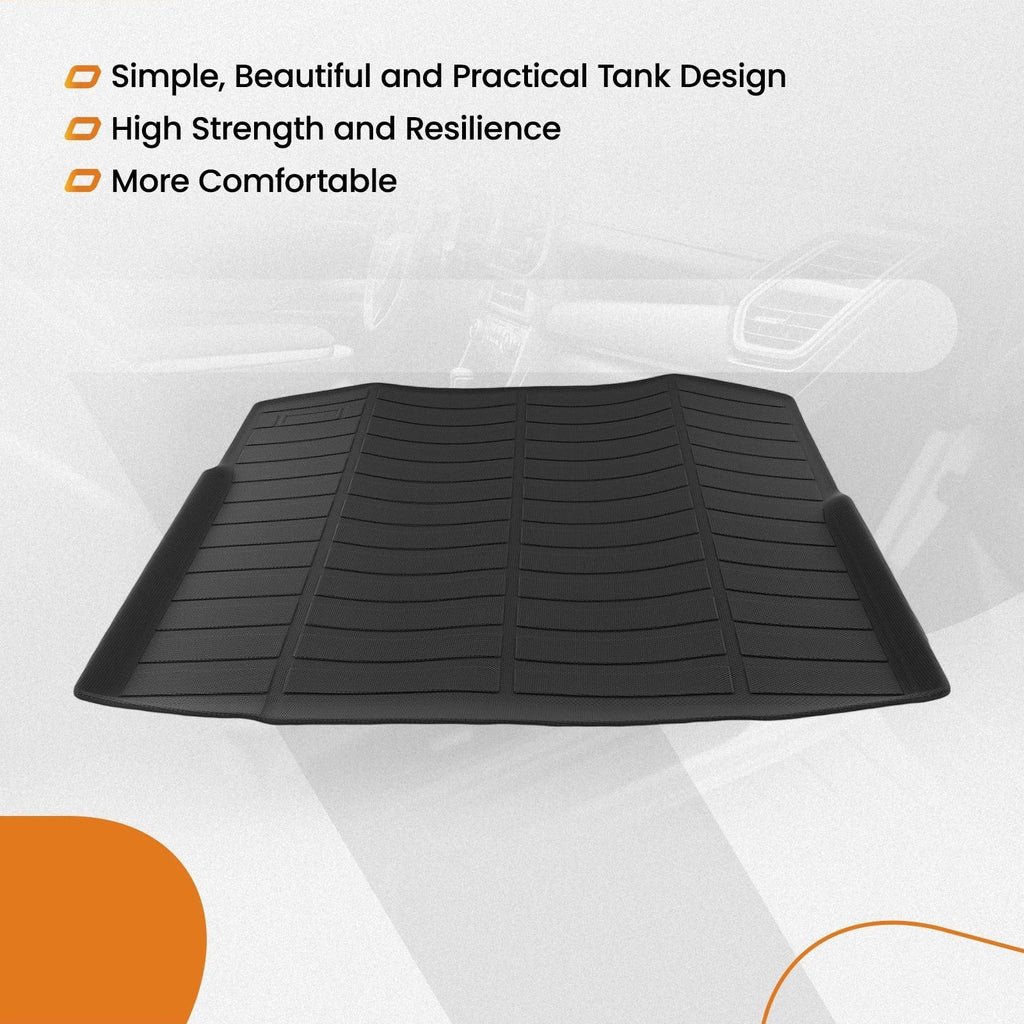 All-Weather Cargo Liner for Jeep Cherokee (2019–2022) TPE Black Mat