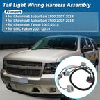 Tail Light Wiring Harness Socket for Chevy Suburban Tahoe GMC Yukon (2000–2006)