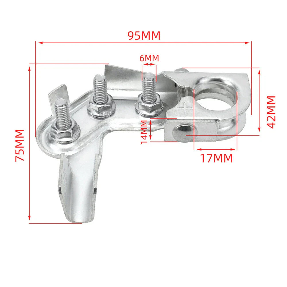 Battery Terminals Set for Ford F150 F250 F350 Super Duty Silverado