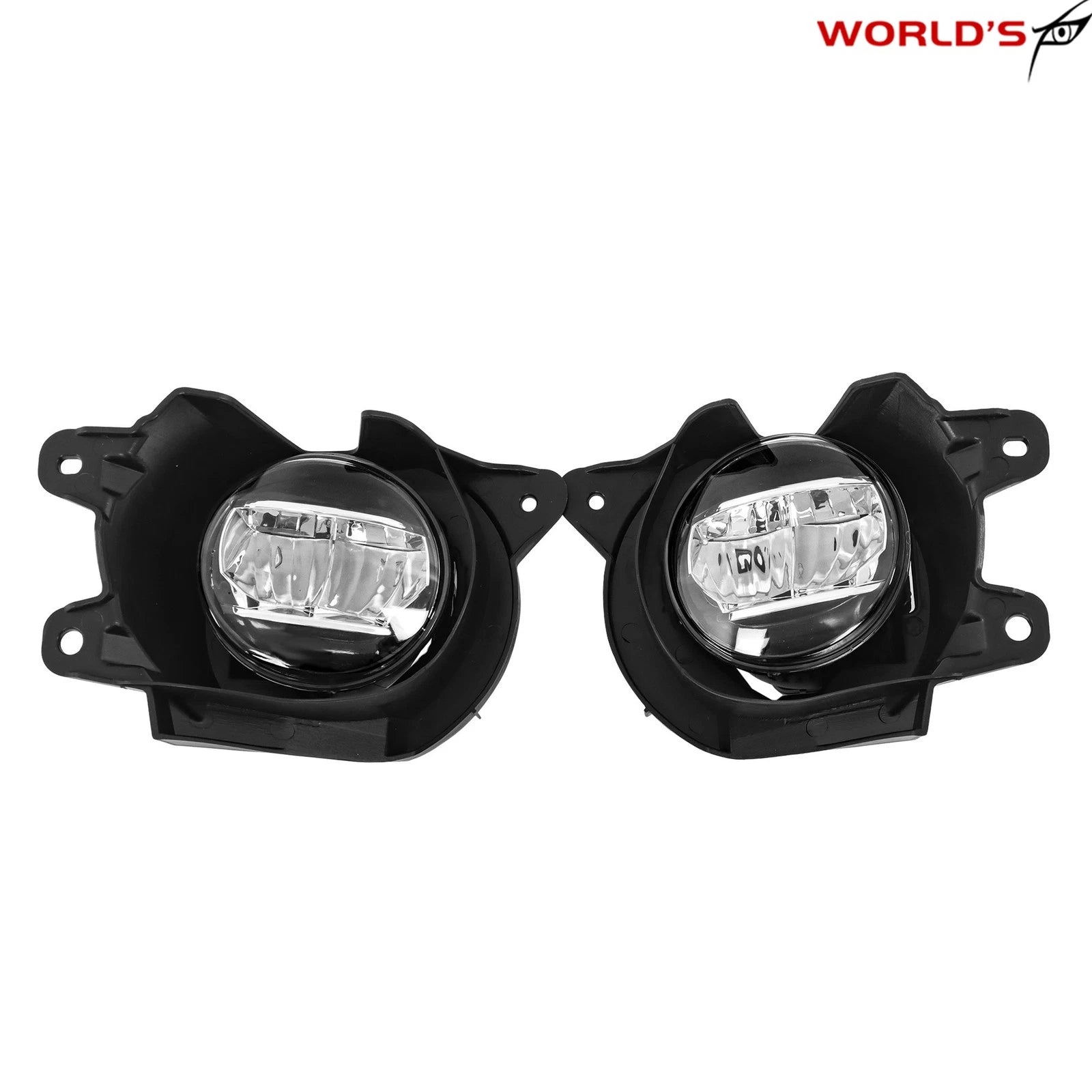 Pair LED Front Bumper Fog Lights for Toyota Sequoia (2018–2022)