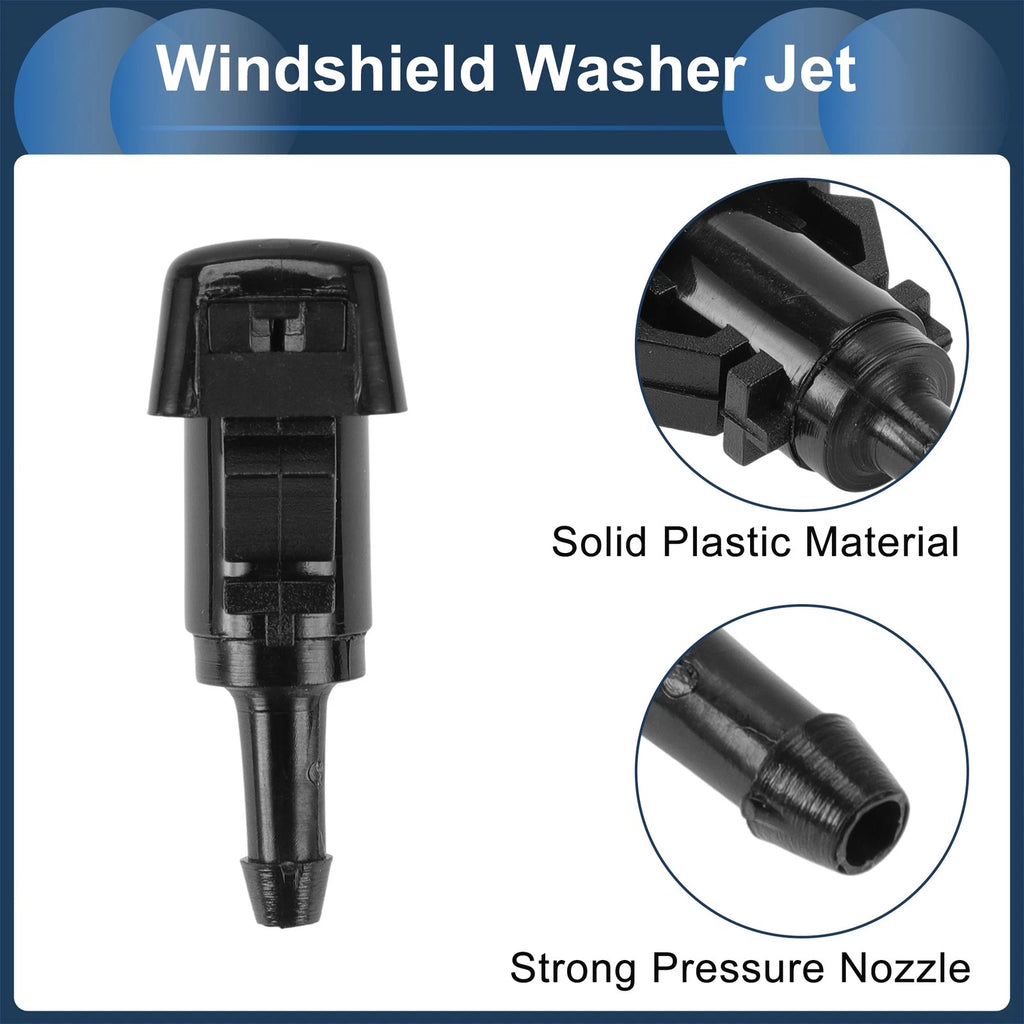 Windshield Washer Nozzle Set with Gasket for Subaru (No. 86636FG051)