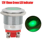 12V DC Indicator Light for Universal Applications (19mm)