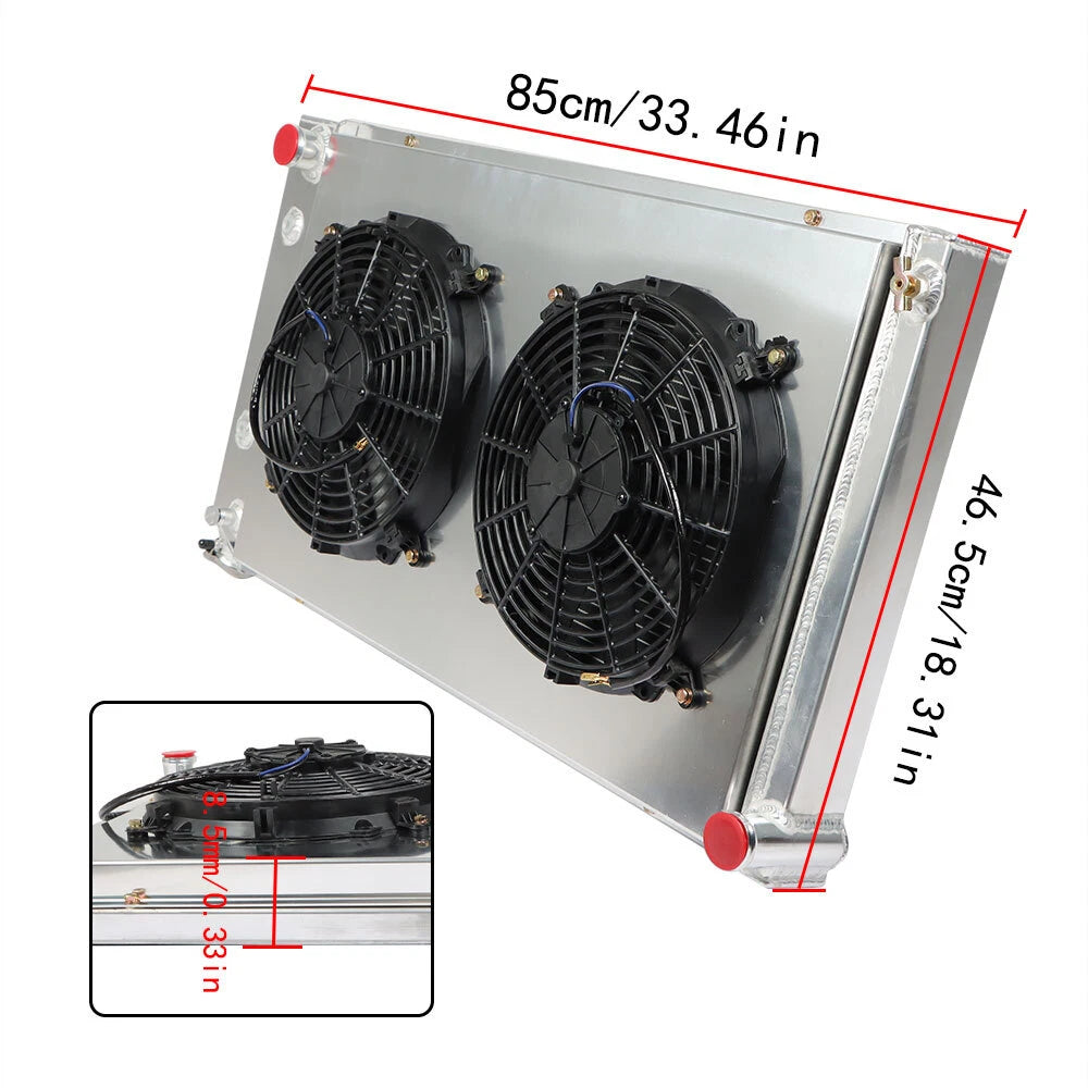 3 Row Radiator Shroud for Chevy C/K C10 C20 C30 K10/K20 (1973–1987)