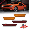 Set of 4 OE-Style Front & Rear Side Marker Lights for Dodge Challenger (2008–2014)