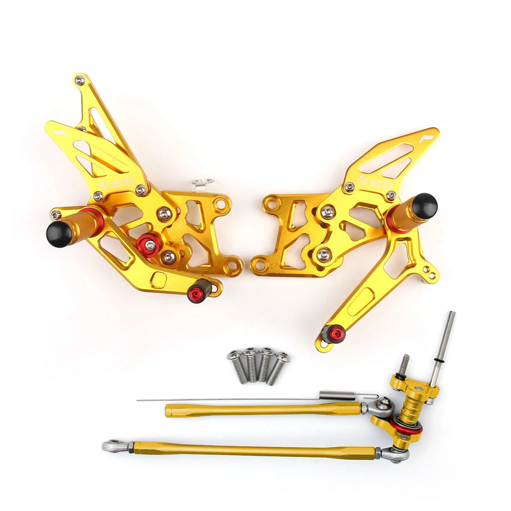 Rearset for Honda CBR600RR (2007–2008) Gold