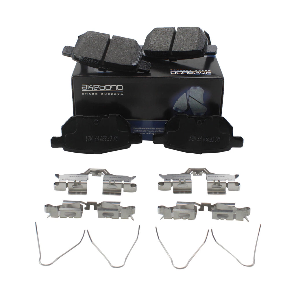 Akebono ProACT Rear Ceramic Brake Pads for Lexus CT200h, Scion iM (2011–2018)
