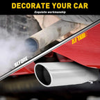 Exhaust Pipe Tip for Universal Fit (1.5-2.4" Outlet, 8.5" Length)