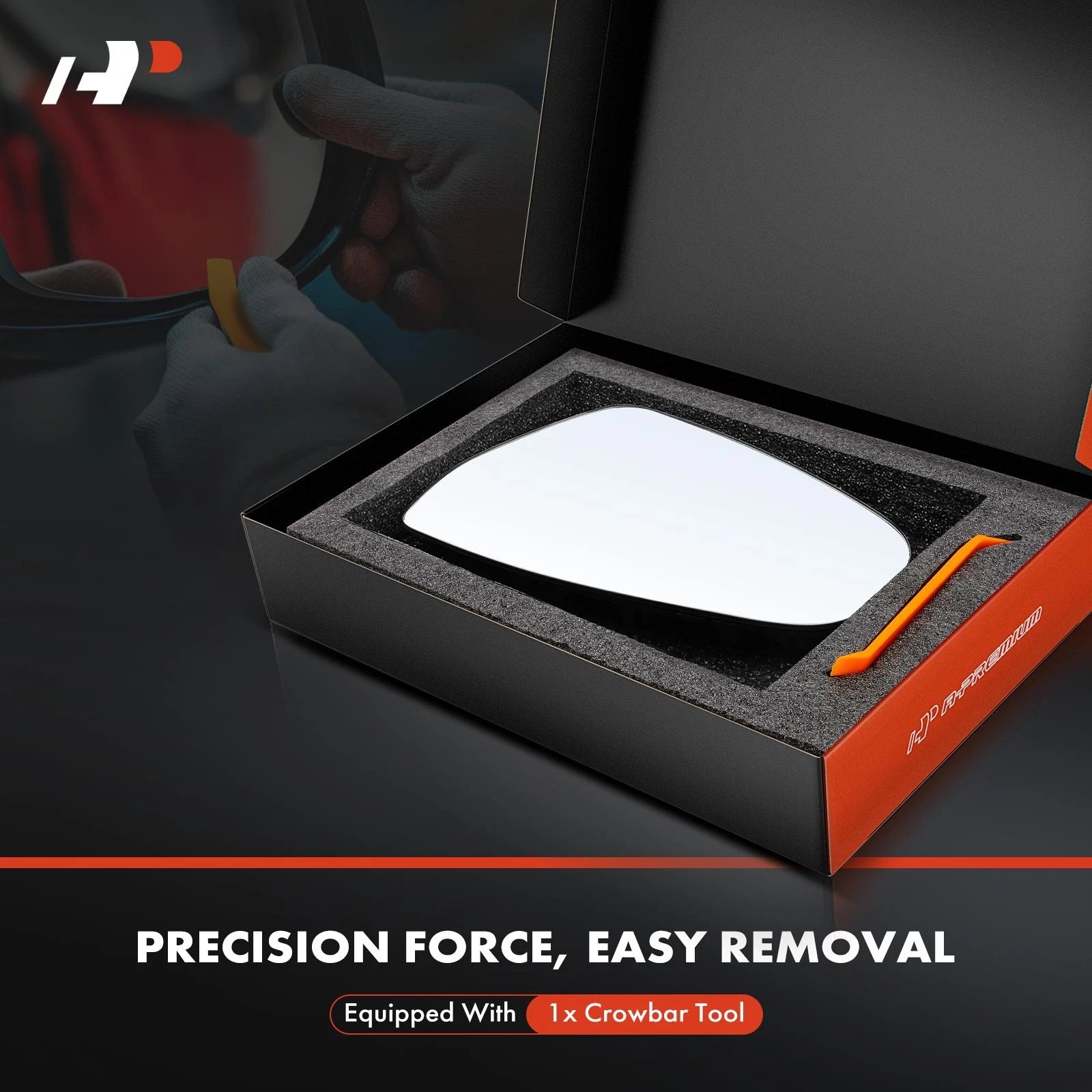 Heated Driver Power Mirror Glass for Kia Forte (2019–2023)
