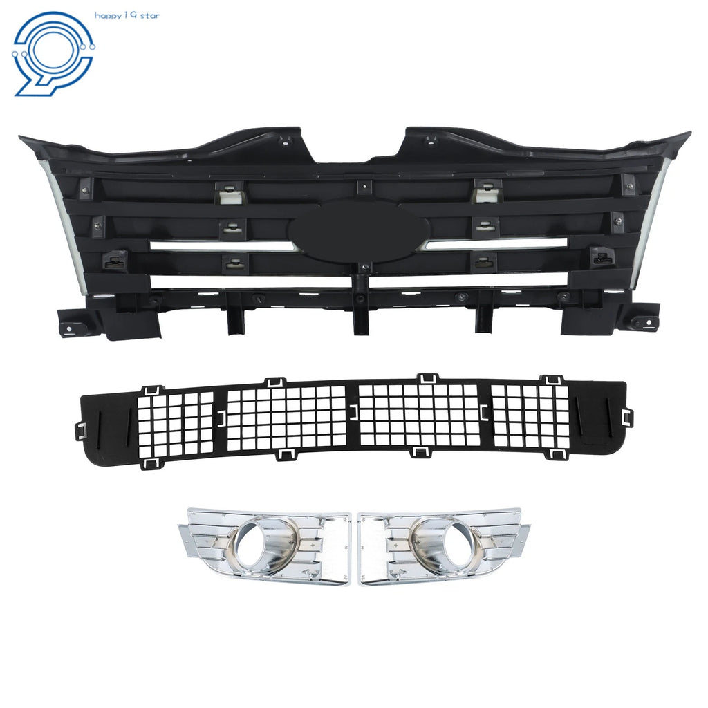 Bumper Grille Assembly with Fog Lamp Molding for Edge (2007-2010)