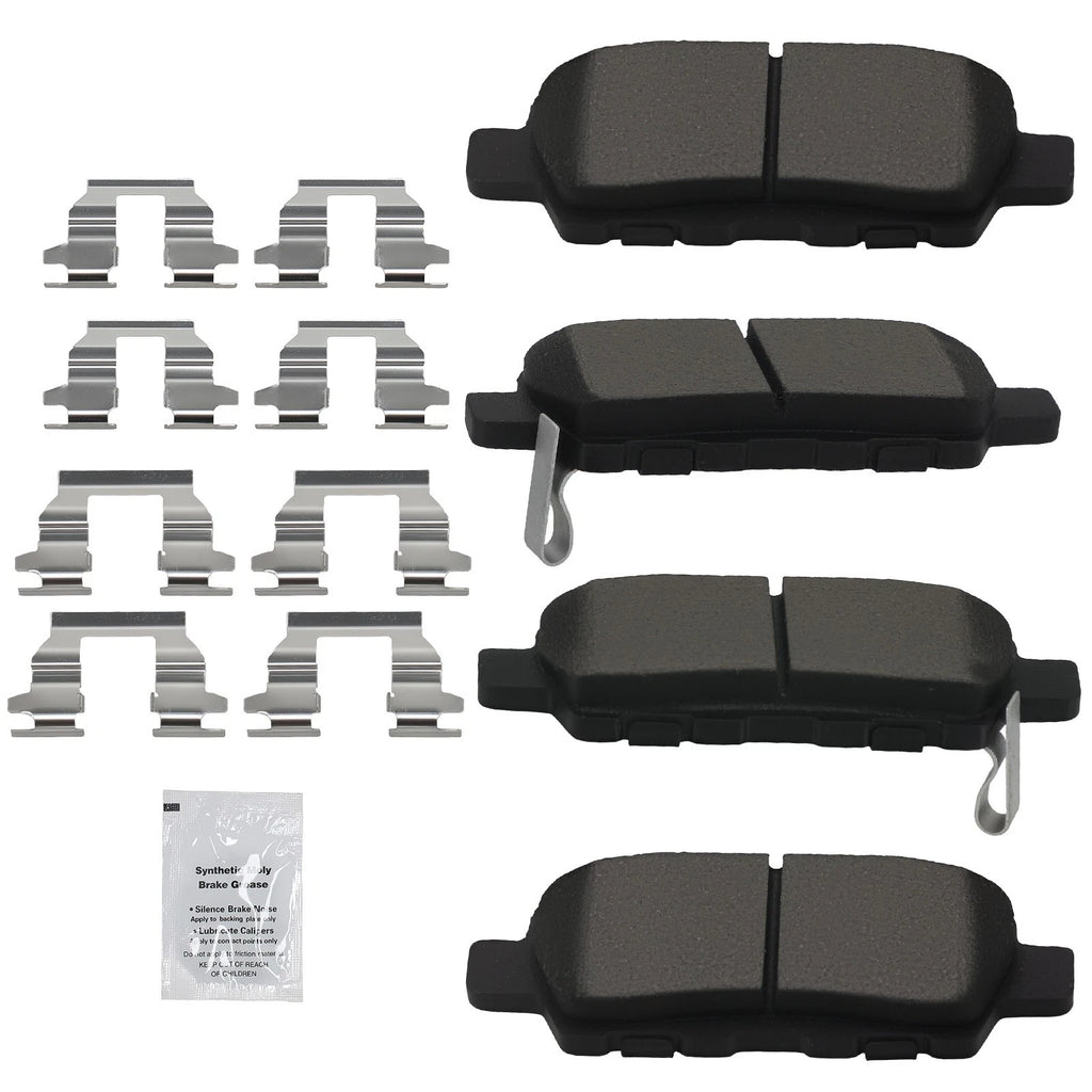 Rear Brake Pads Set for Nissan Juke Maxima Murano Pathfinder Rogue (2011–2023)