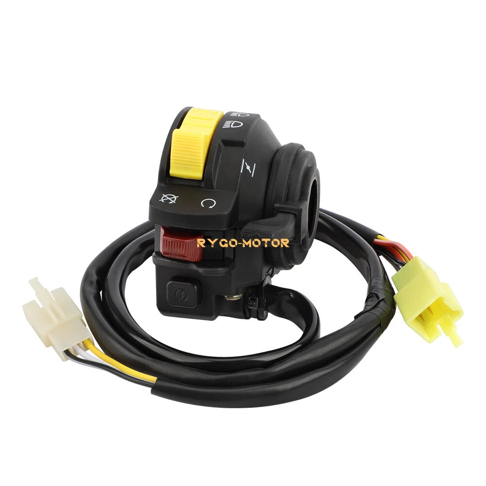 Handlebar Switch Start Stop Headlight for Suzuki LT-F160 LT160 (2000–2004)