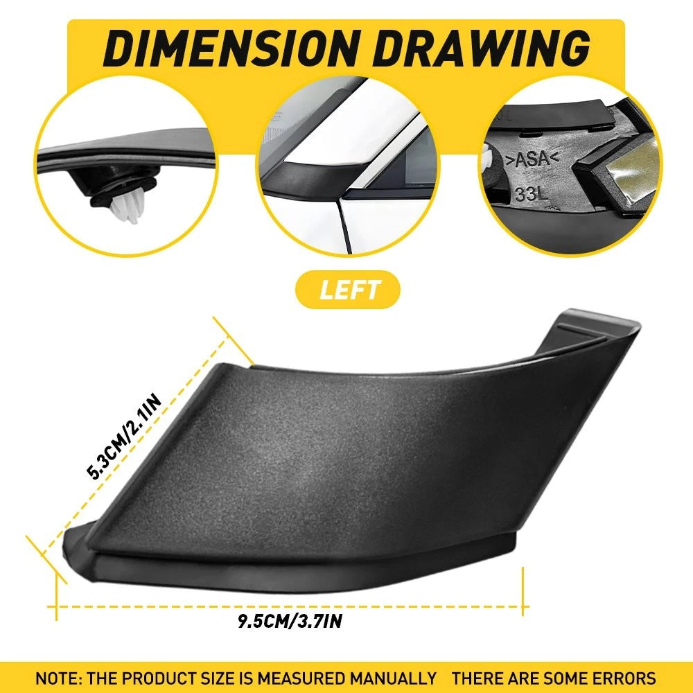 Left A Pillar Trim Panel Cover for Toyota RAV4 (2019–2023)