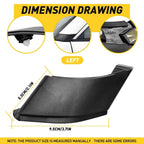 Left A Pillar Trim Panel Cover for Toyota RAV4 (2019–2023)