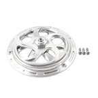 Silver Radiator Cooling Fan Cover for Vespa Sprint Primavera 150 (2013-2023)
