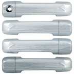 Door Handle Covers Chrome Set for 2008-2019 Toyota Sequoia (Set of 4)