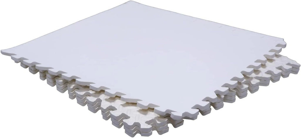 Set of 8 EVA Foam Interlocking Exercise Mats for Gym Floor Fitness Yoga