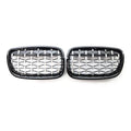 Front Bumper Kidney Grill Diamond Grille for BMW X5 E70, X6 E71 (2007–2013)