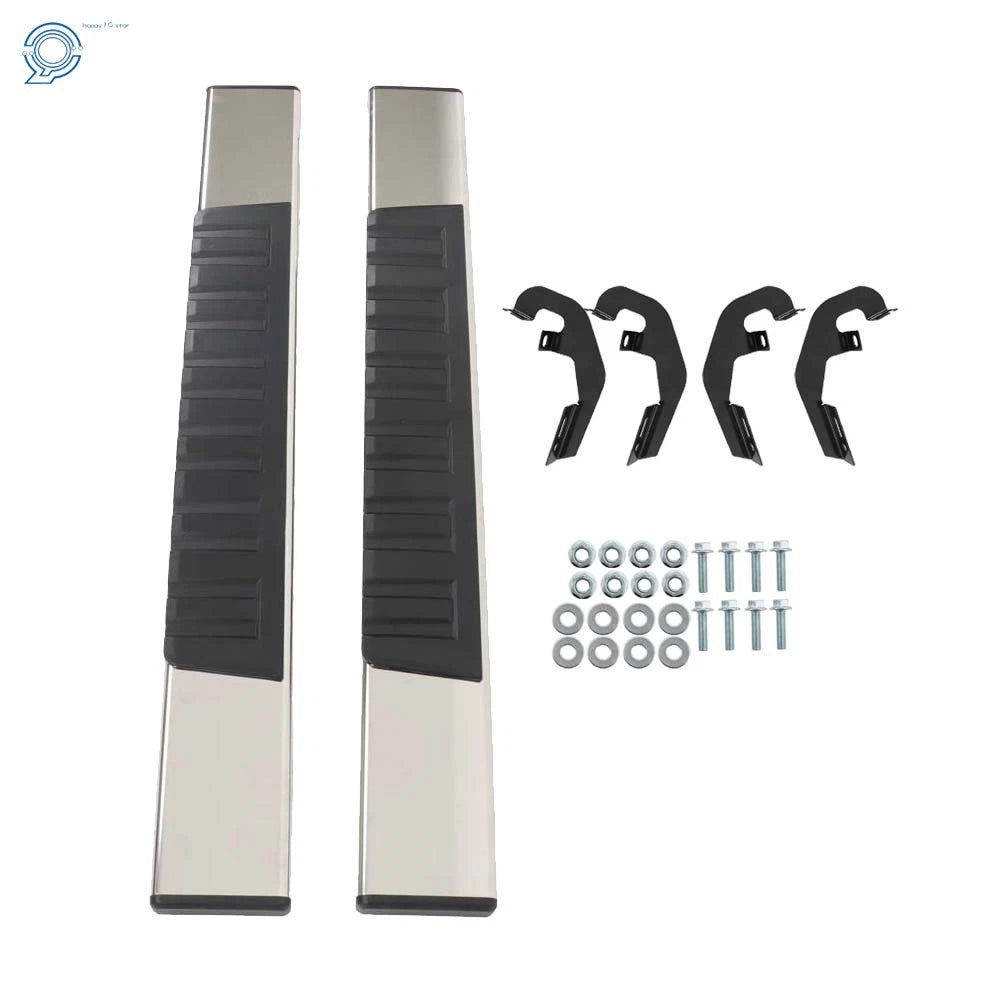 Set of 2 Step Bars Running Boards for Chevy Silverado 1500 (2019–2022)