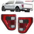 Tail Light Assembly for Ford F-150 (2021–2023) w/ Blind Spot LED Left+Right