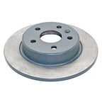 Set of 2 DuraGo Rear Rotors & Akebono ProACT Pads for Bolt EV, Cruze (2017–2023)