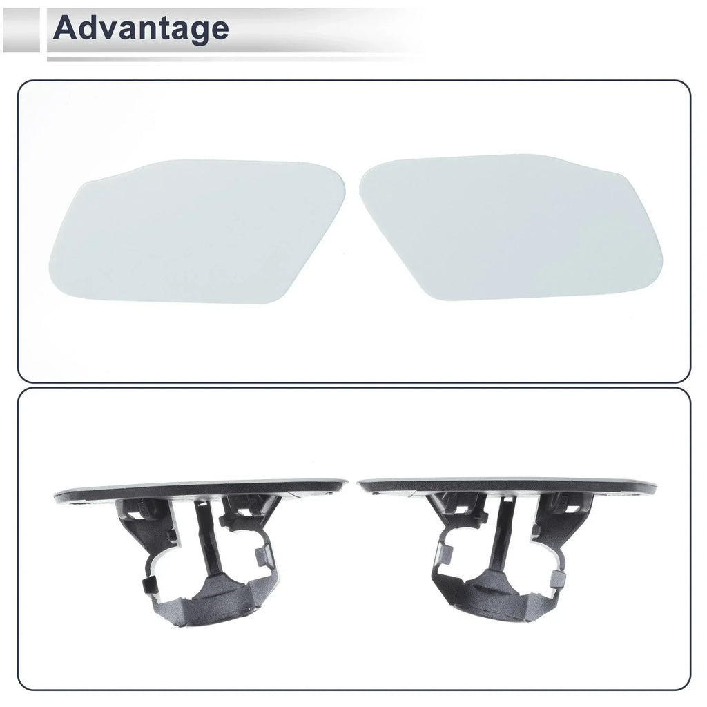 Washer Nozzle Cover Caps for BMW X3 Unpainted