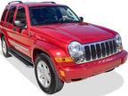 6" Polished Side Step Bars for Jeep Liberty (2002-2007)
