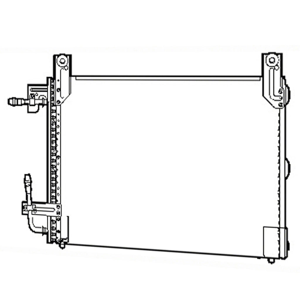 Replacement A/C Condenser for 1994–1997 Dodge Pickup (1994–1997)