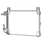 Replacement A/C Condenser for 1994–1997 Dodge Pickup (1994–1997)