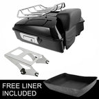 Chopped Trunk Razor Pad Rack Mount for Harley Touring Road Glide (2014–2026)