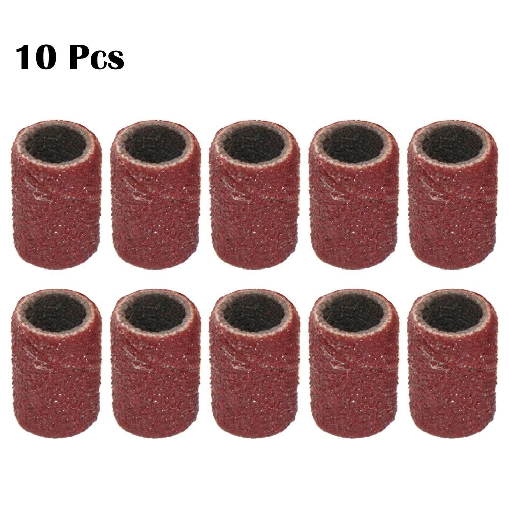 10pcs Sanding Ring Grinding Head Bit Tools for Rotary Tools