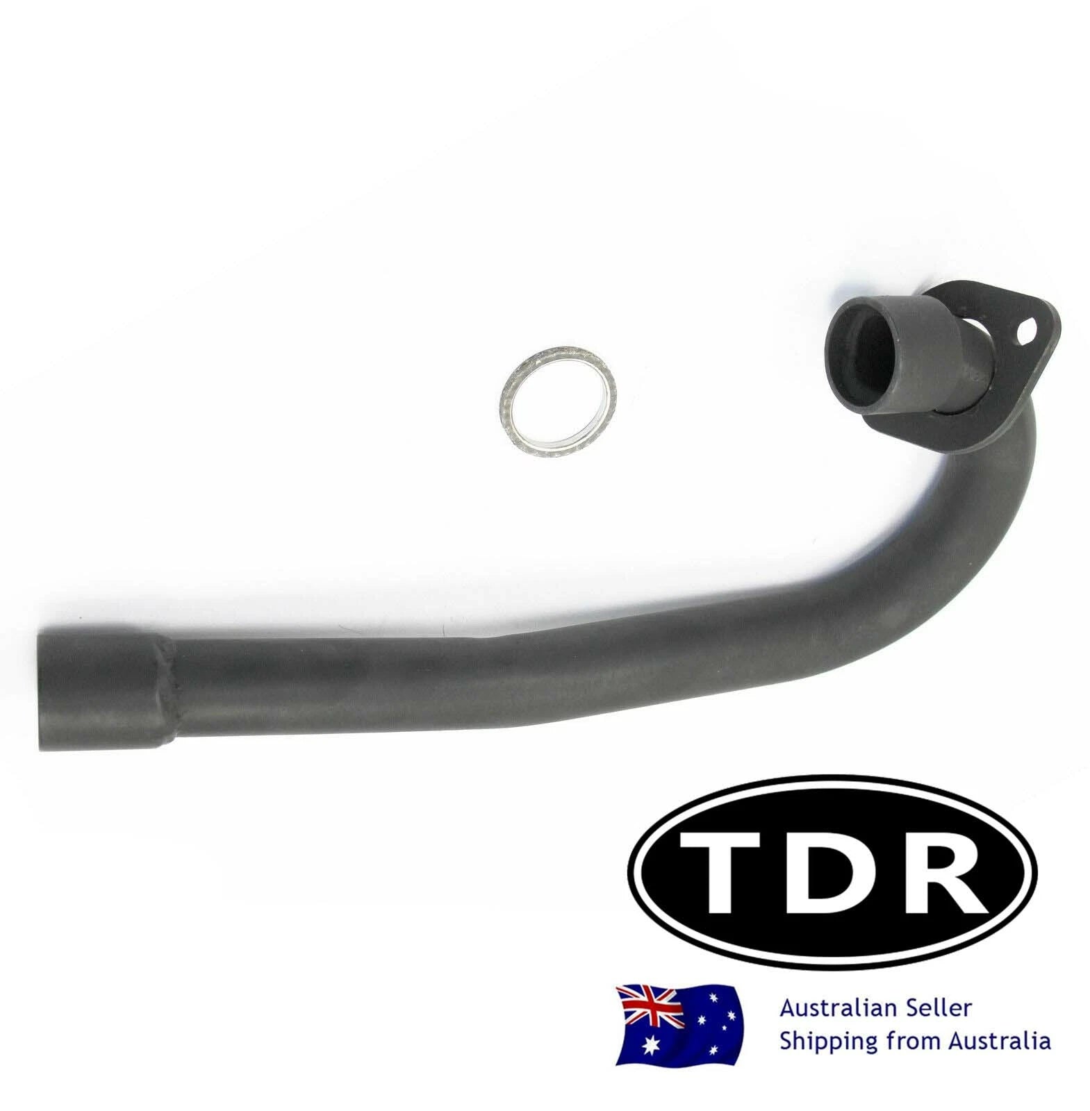 Exhaust Head Pipe Header with Gasket for Lifan Zongshen Loncin 150-250cc