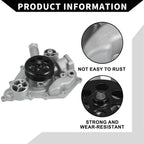 Water Pump for Chrysler 300 (2005-2010) with Rubber Band Kit 1 x Set