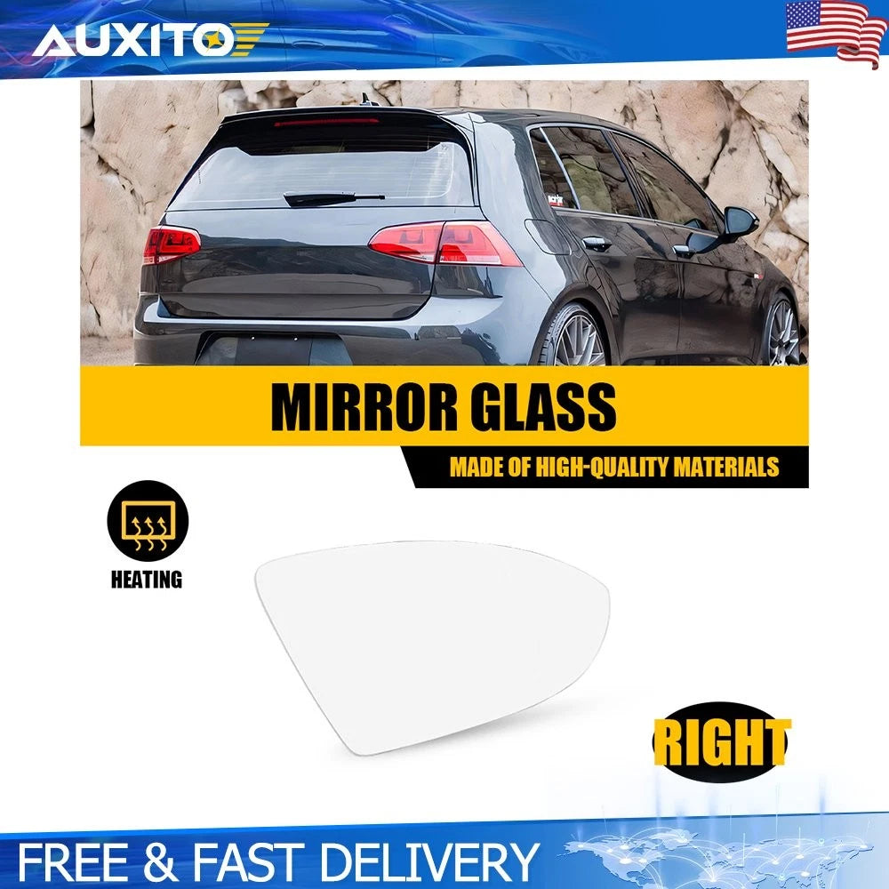 Heated Mirror Glass for Volkswagen Golf MK7 GTI R eGolf Jetta (2015–2021)