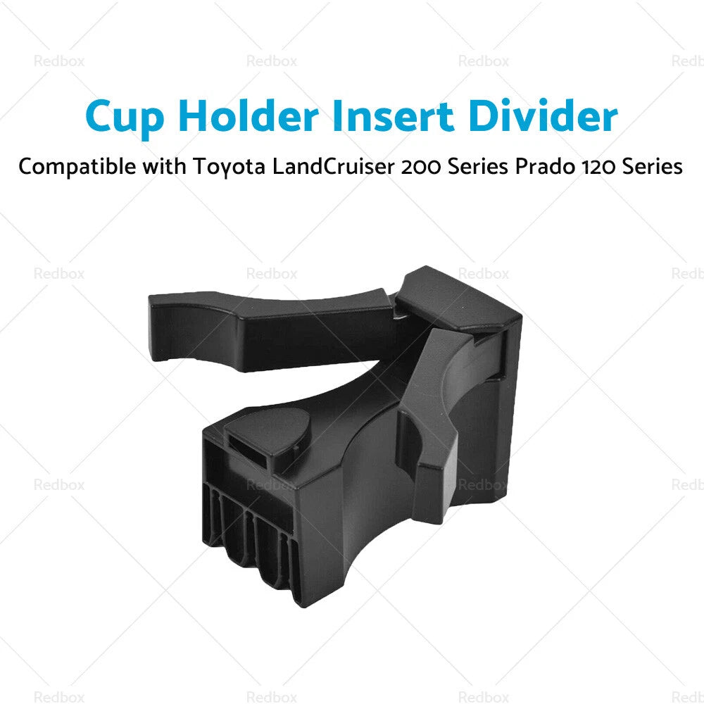 Cup Holder Insert Divider for Toyota LandCruiser 200 Series Prado 120 (2008–2021)