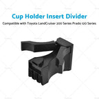 Cup Holder Insert Divider for Toyota LandCruiser 200 Series Prado 120 (2008–2021)