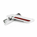 Set of 2 Saddlebag Latch Plate Covers for Harley Touring (1993–2013) Chrome