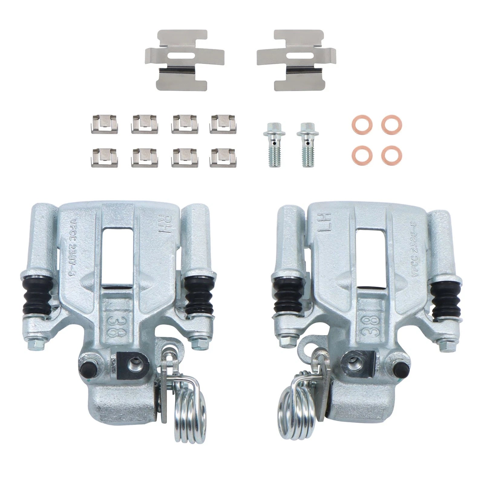 Rear Left & Right Brake Caliper Set for Ford Mustang (1999–2004)