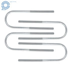 Set of 4 Suspension Body Lowering Blocks with 2° Angle for Nissan 720 (1983–1997)